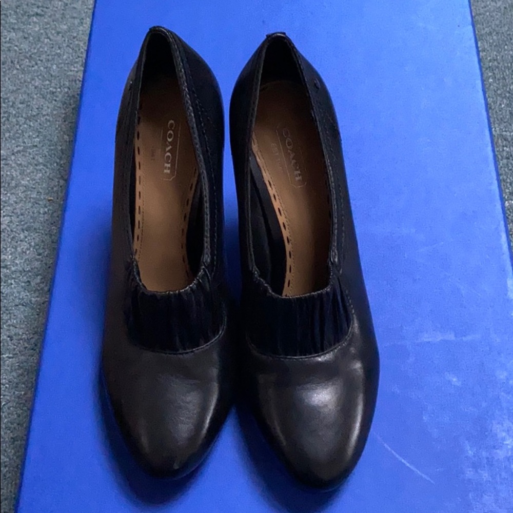 Coach black shoe